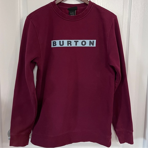 Burton Crewneck Logo Sweatshirt Men’s Size Small - Picture 5 of 5
